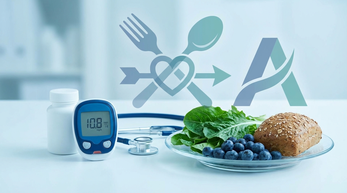 The ADA Diet: Your Complete Guide to Diabetes Nutrition & Blood Sugar Management